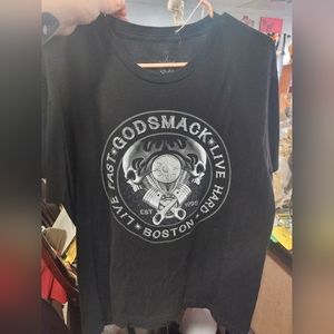 Godsmack 2018 when legands rise tour tshirt